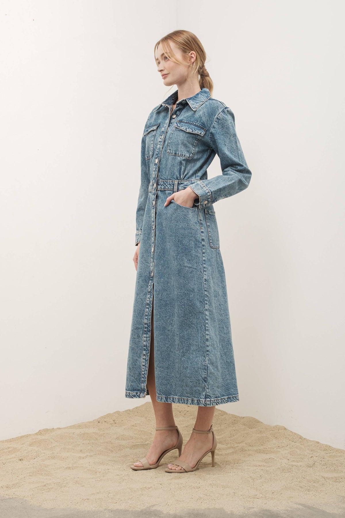 The Kara Denim dress