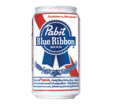 Pabst Blue Ribbon Candle