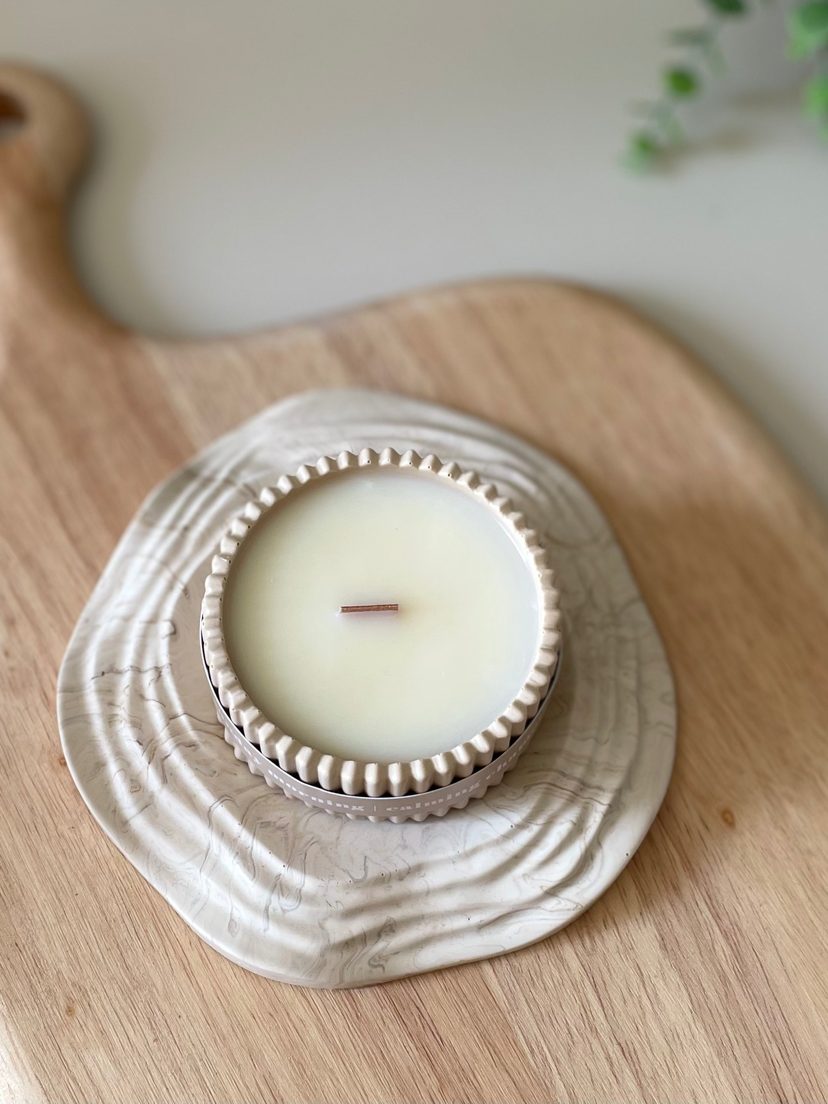 Luxury Chamomile Scented Soy Wax Candle