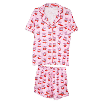 Cherry Bow Pajama Set