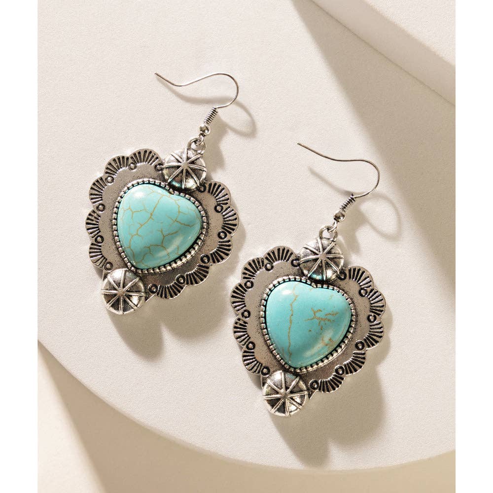 Cross My Heart Earrings