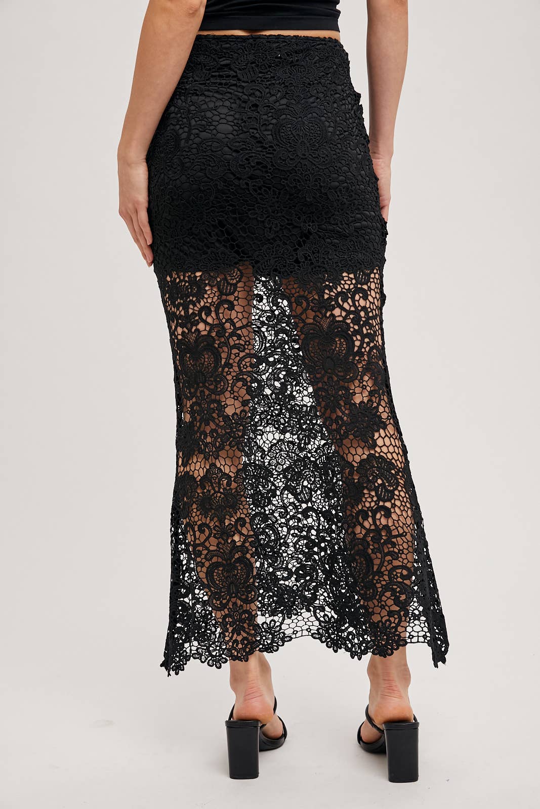 Lace Maxi Skirt