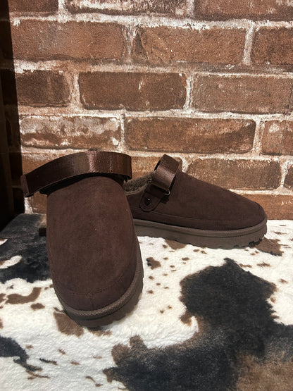 Suede Comfort Clogs