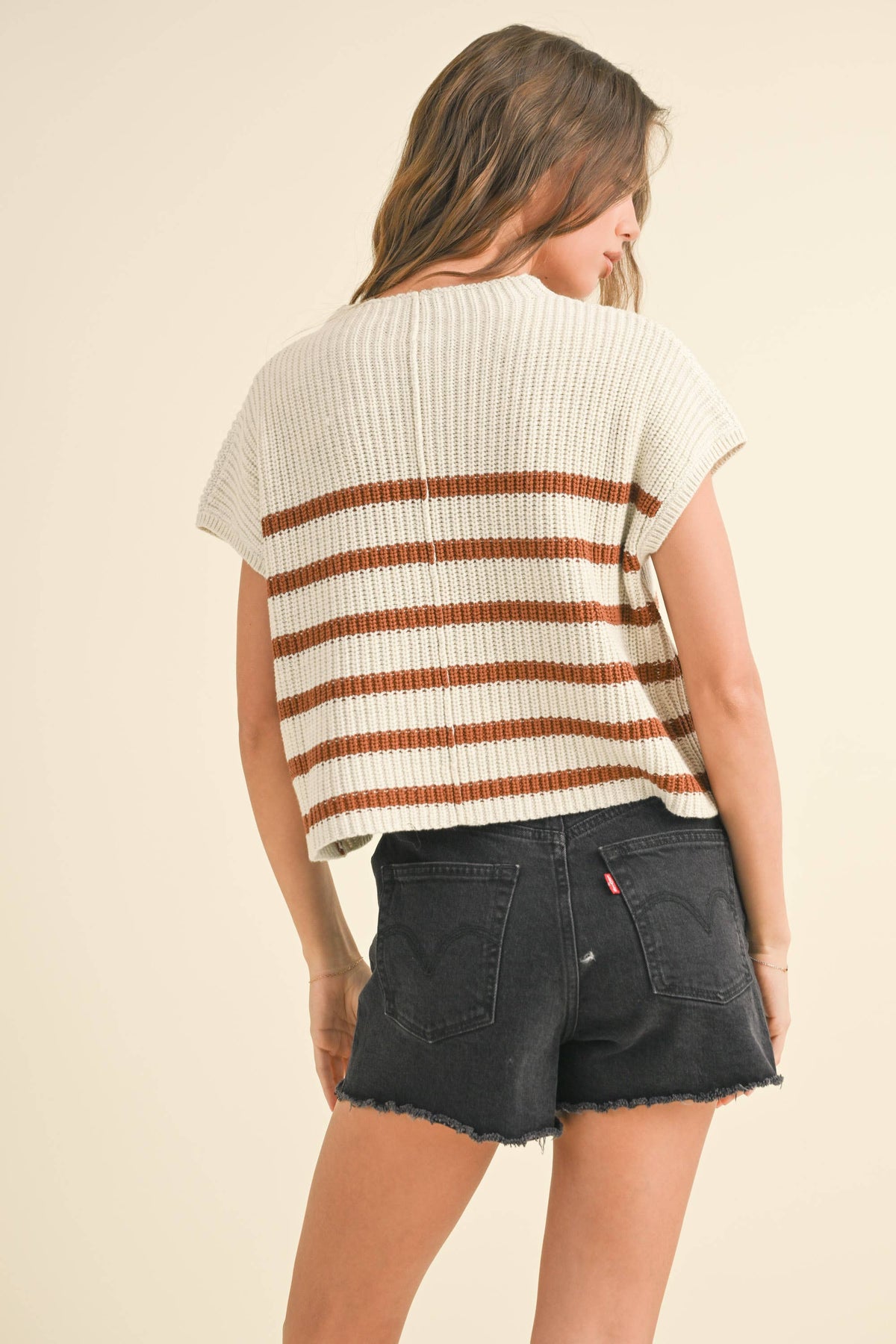 Mock Neck Knit Top