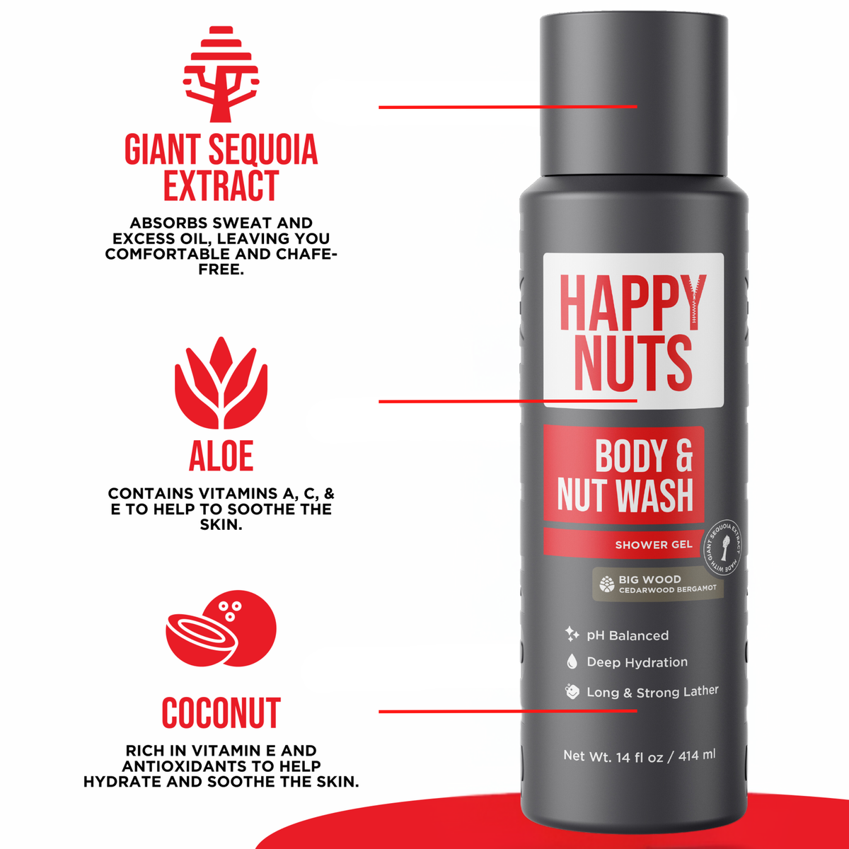 Body & Nut Wash - Big Wood