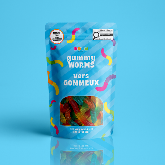 Gummy Worms | Fruity Gummy Candy | 340 g