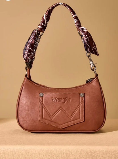 Wrangler Braided Paisley Bandana Bag