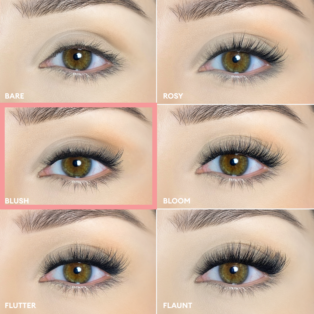 Pop-On Lashes - Style Blush Black