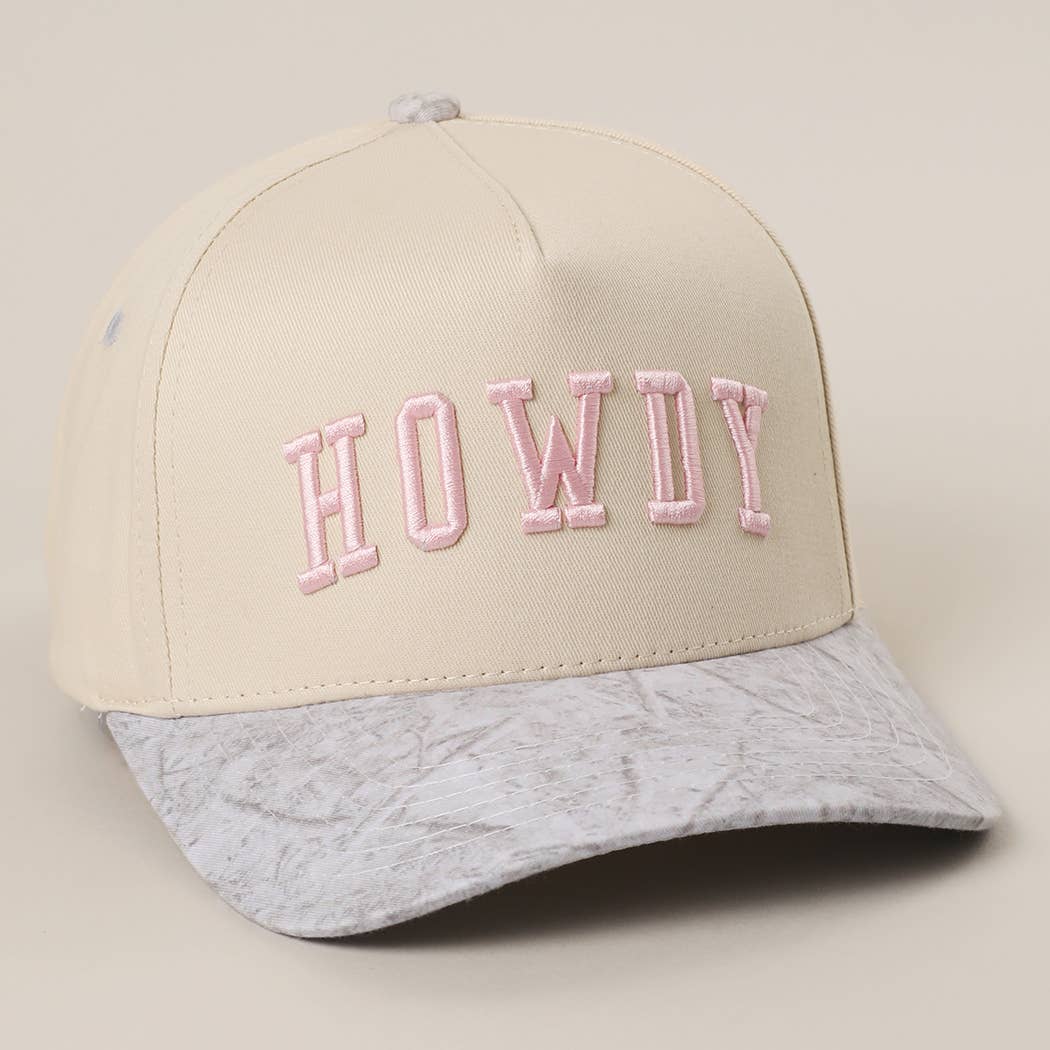 Howdy Two-Tone Trucker Hat