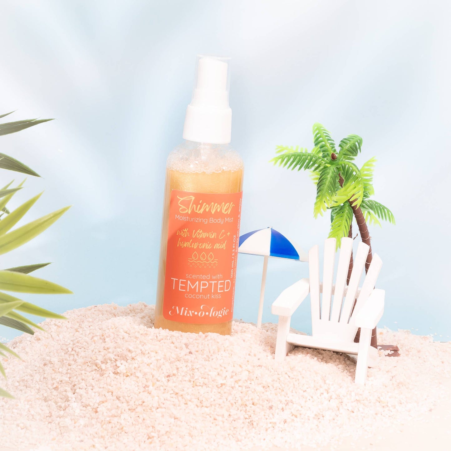 Tempted (coconut kiss) SHIMMER Body Mist