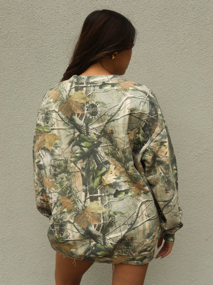 Members Only Camo Crewneck