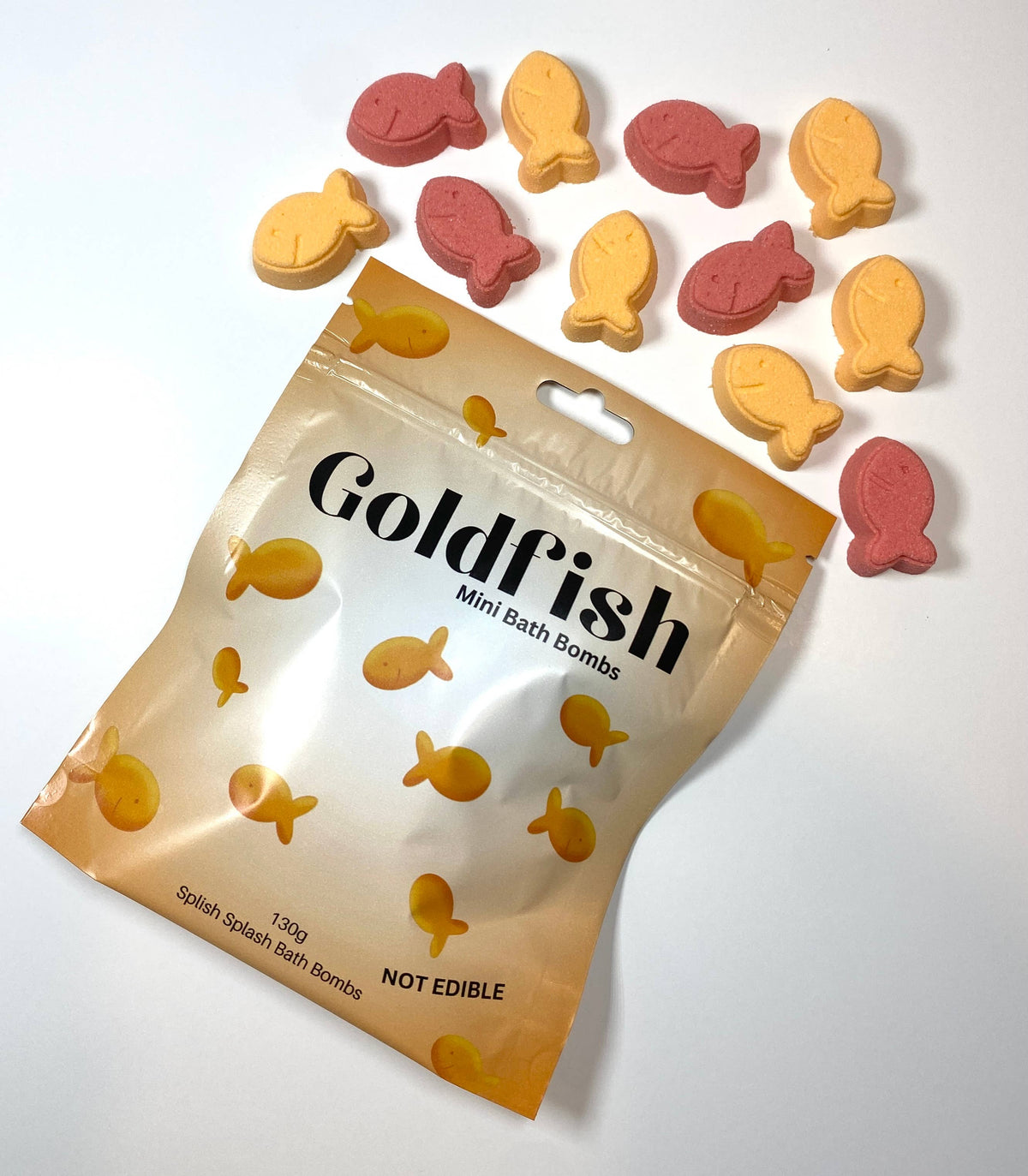 Mini Goldfish Bath Bombs