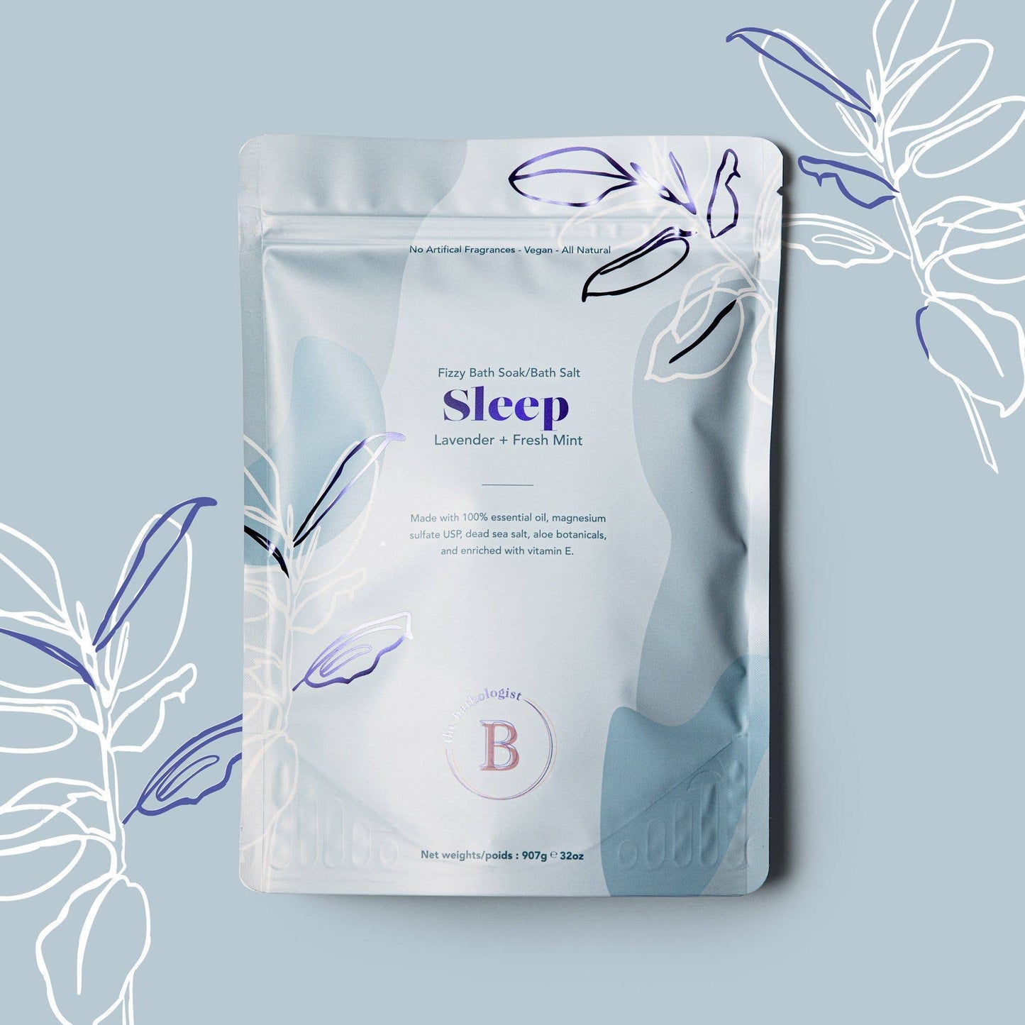 Sleep Fizzy Bath Soak 907g