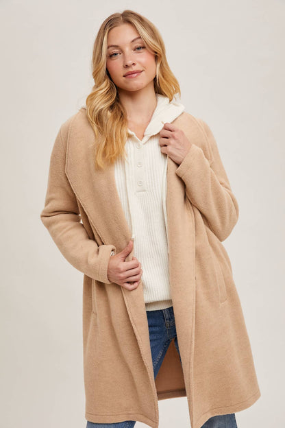 Open Front Knit Jacket