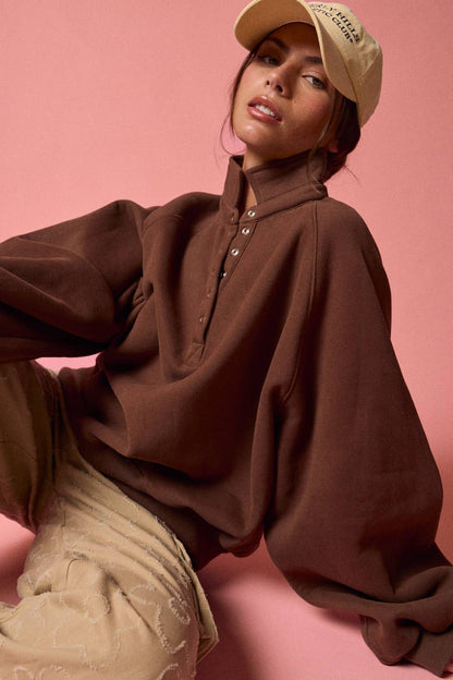 Piper Snap Button Sweater