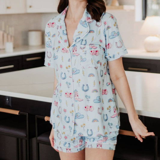 Lucky Cowgirl Pajama Set