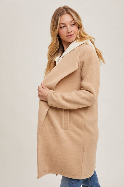 Open Front Knit Jacket
