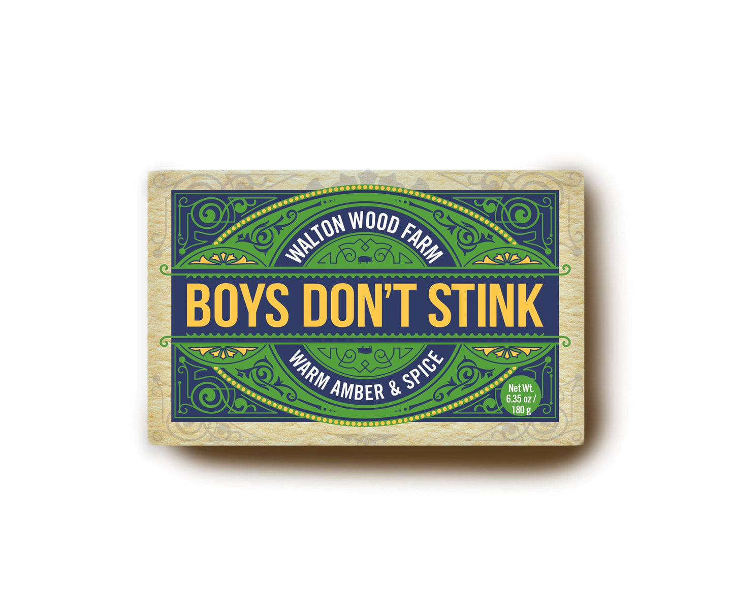 Boys Don't Stink Soap New Size 6.35oz