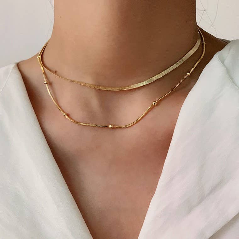STAINLESS STEEL WATERPROOF TARNISH FREE NECKLACE