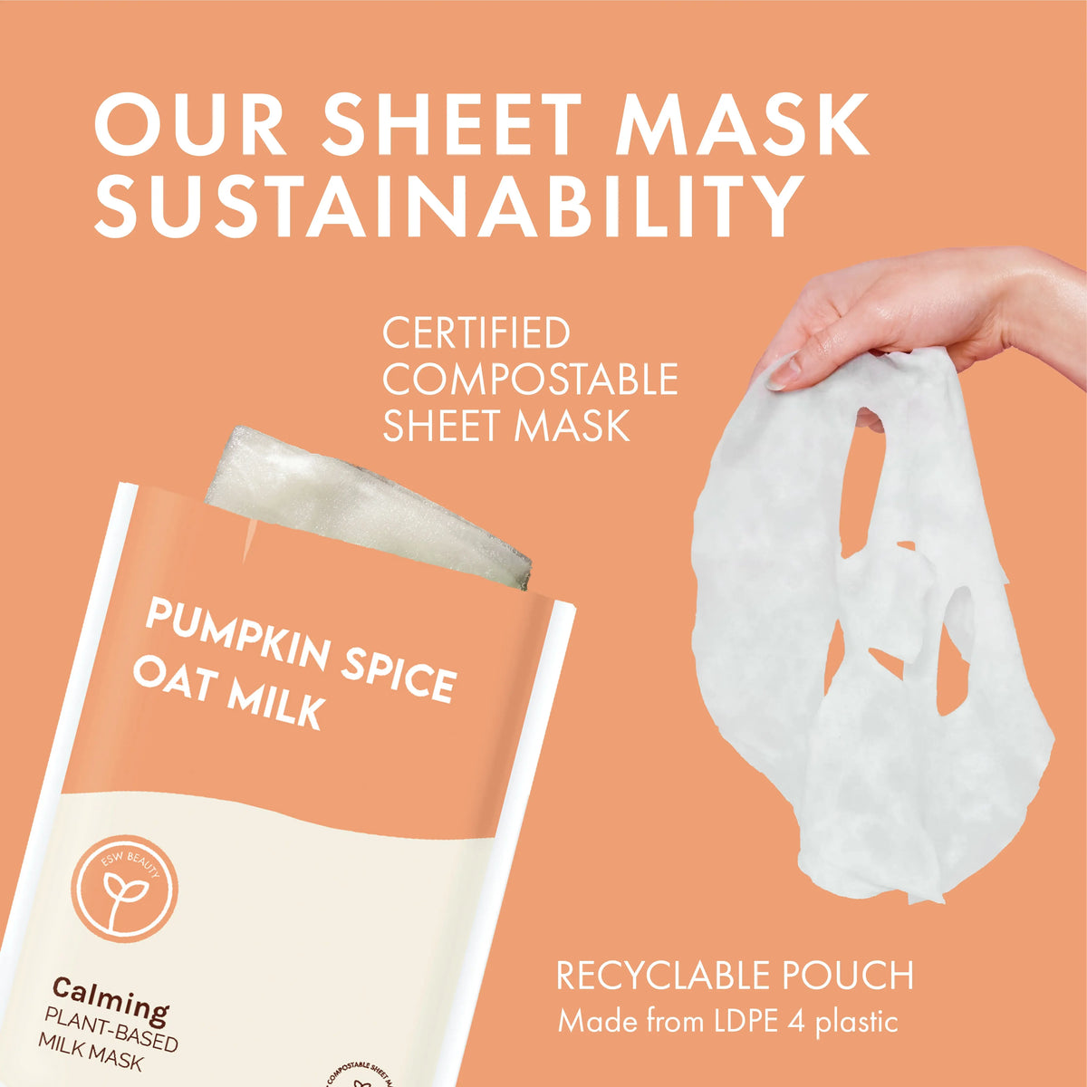 Pumpkin Spice Oat Milk Calming Mask