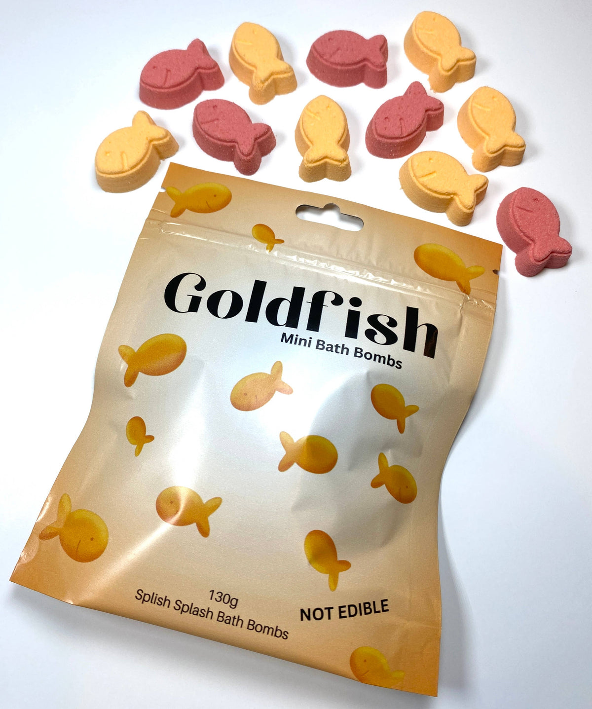 Mini Goldfish Bath Bombs