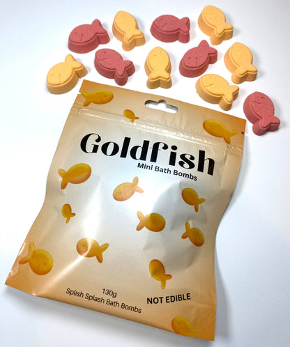 Mini Goldfish Bath Bombs