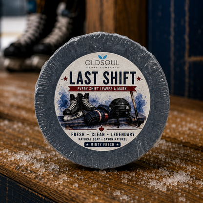 Hockey Puck Soap + Tin