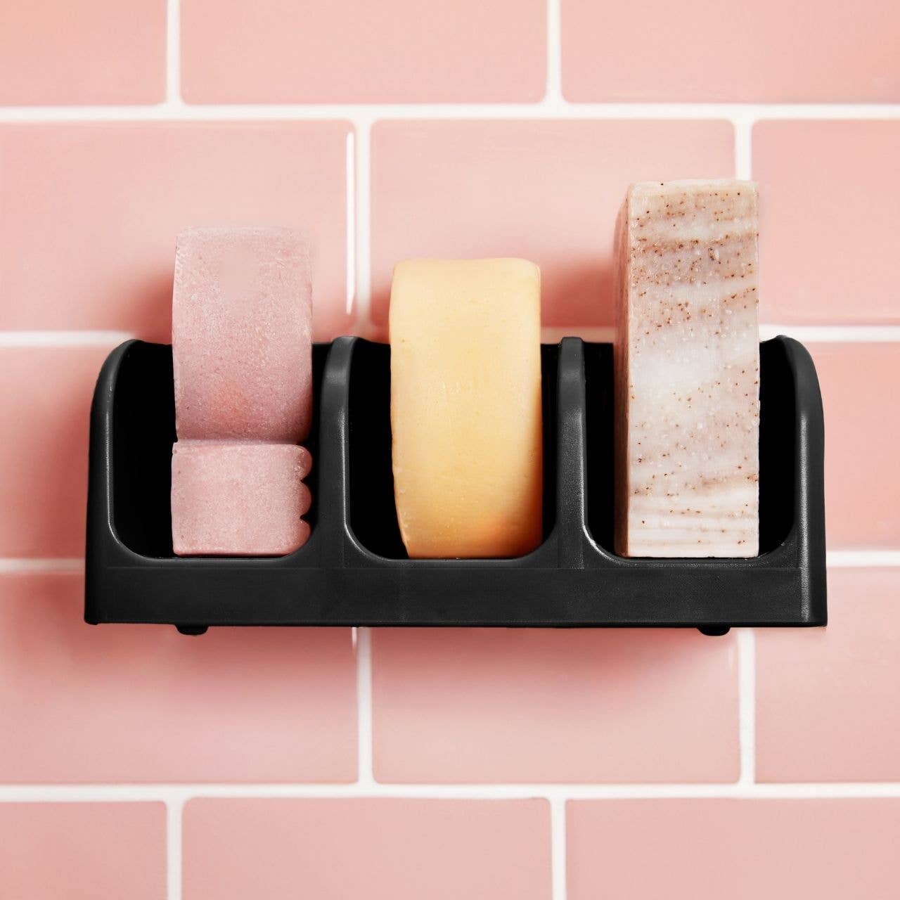 Self-Draining Soap Dish