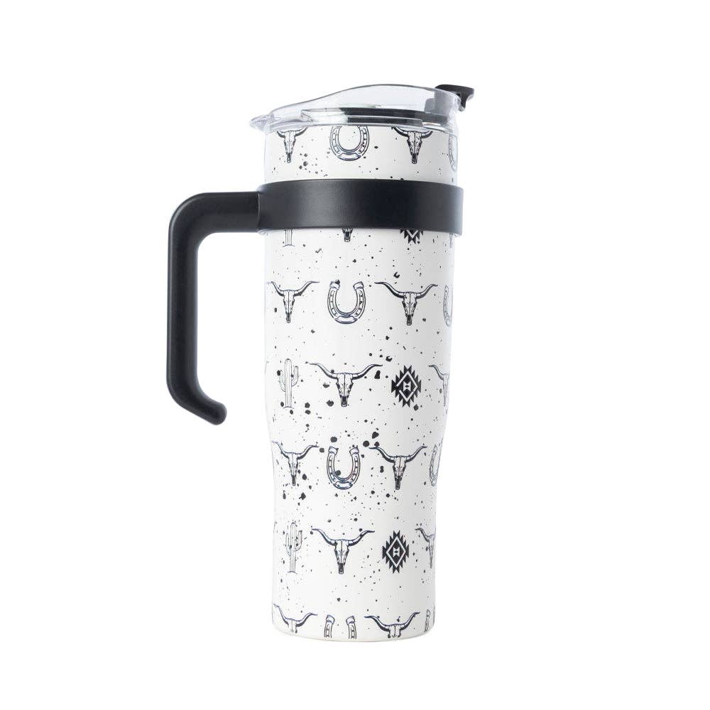 Western Tooled Style Tumbler