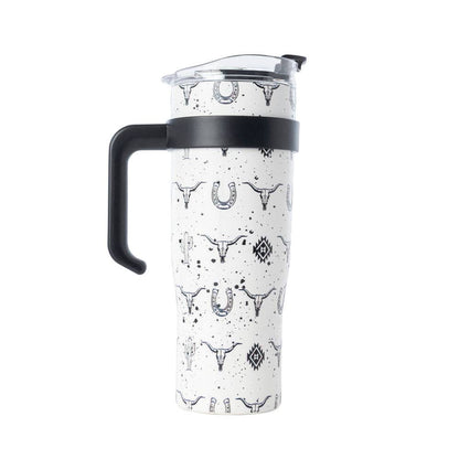Western Tooled Style Tumbler