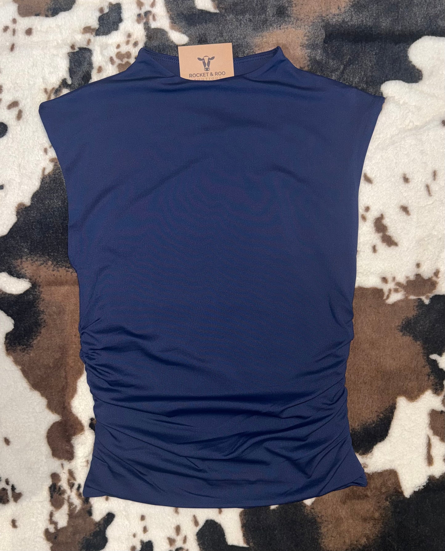 Second Skin Ruched Side Top