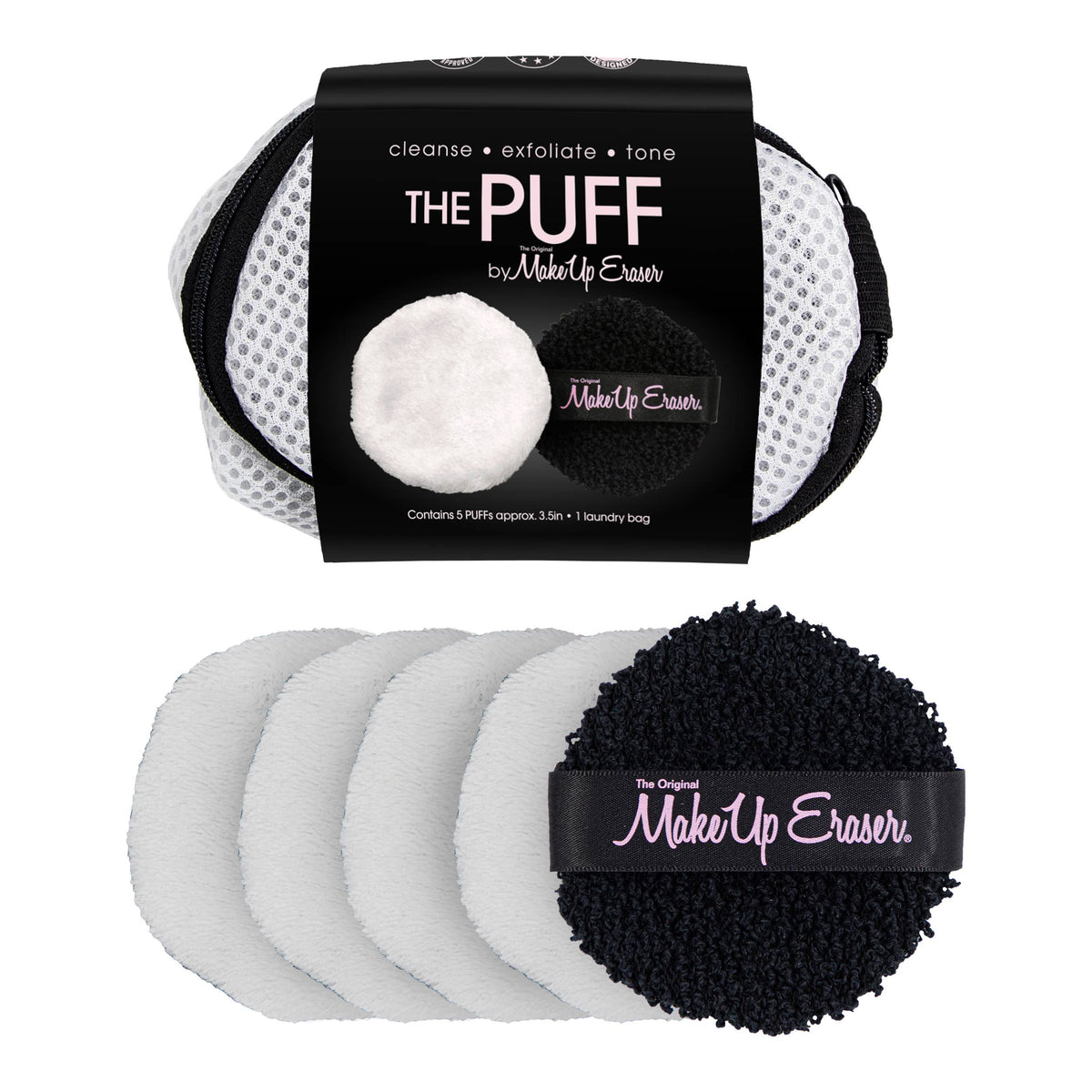 THE PUFF (5 pack): tone & deeply exfoliate