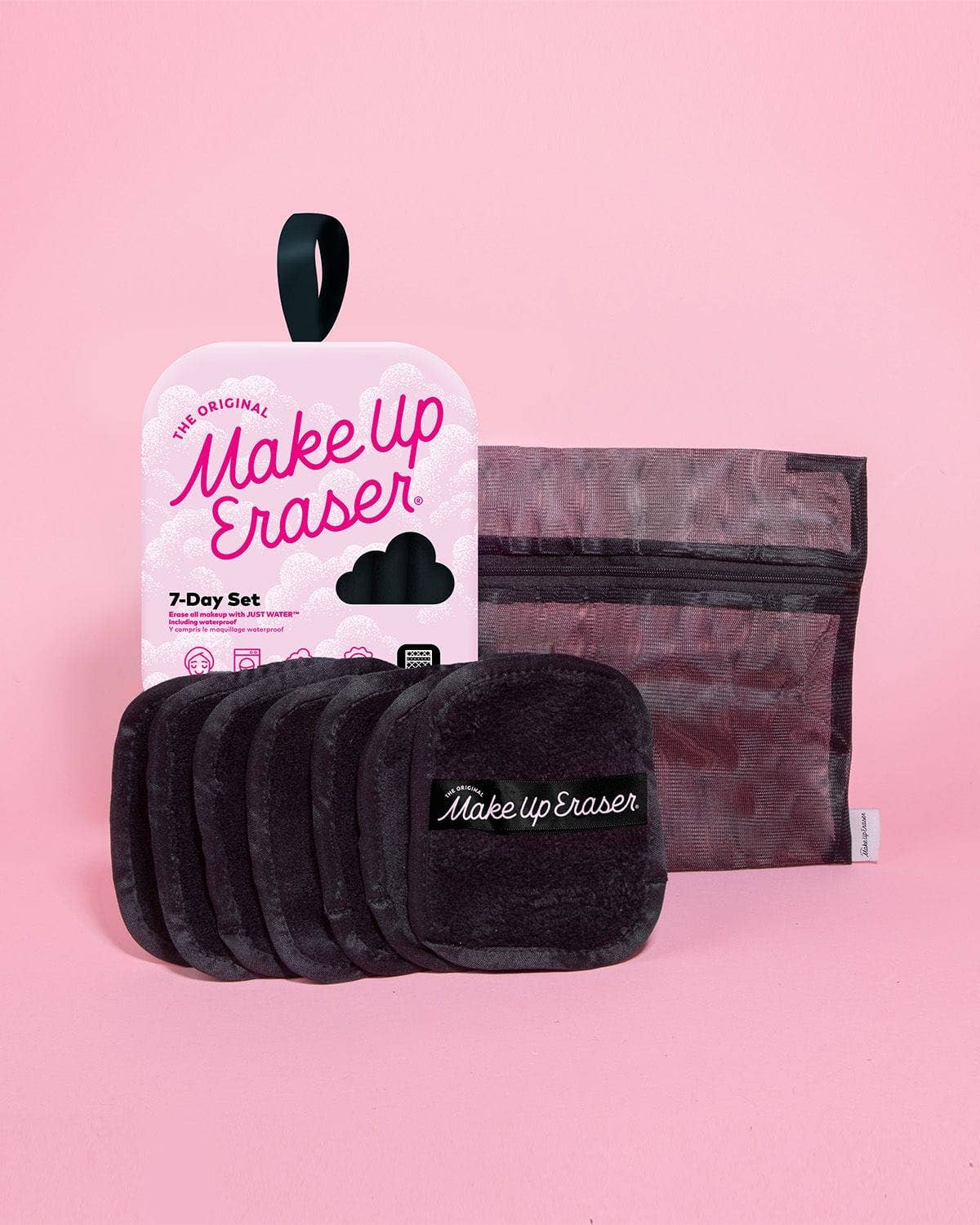 Makeup Eraser 7-Day Set - Black