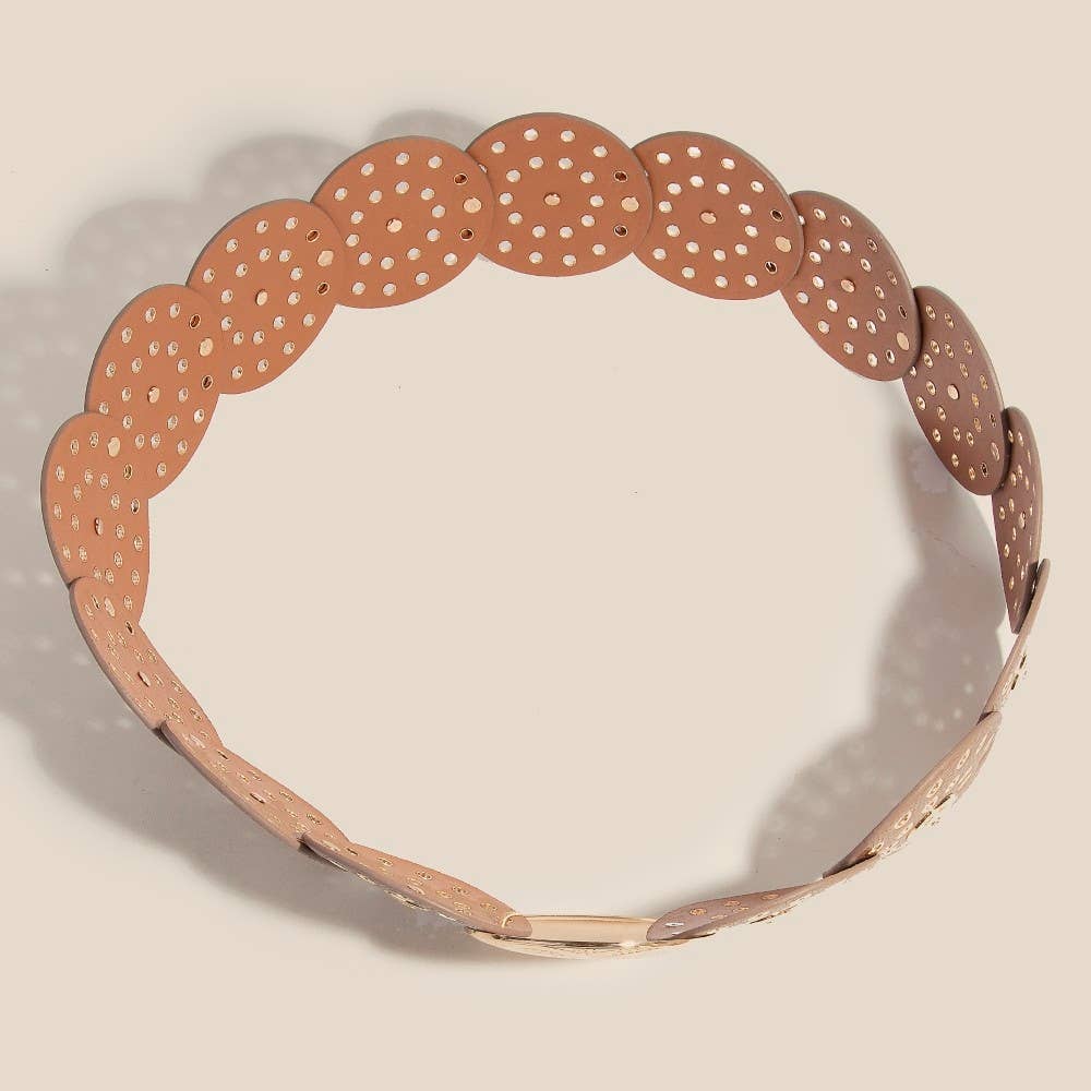 Grommet Disc Chain Belt
