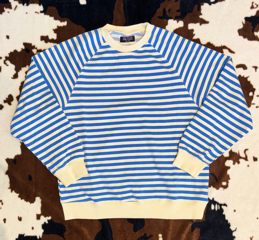 Wide Striped Crew