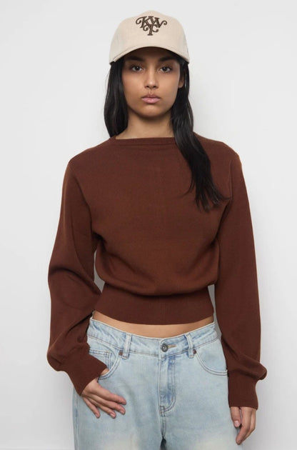 Pullover Two-way Cardigan