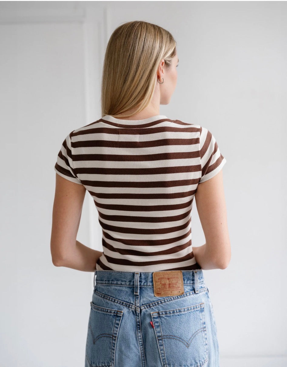 Ribbed Tee
