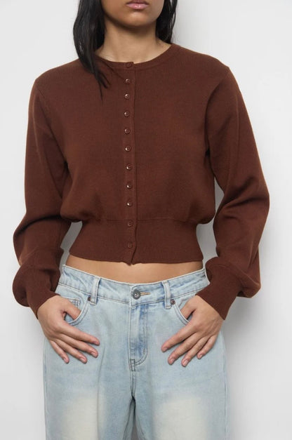 Pullover Two-way Cardigan