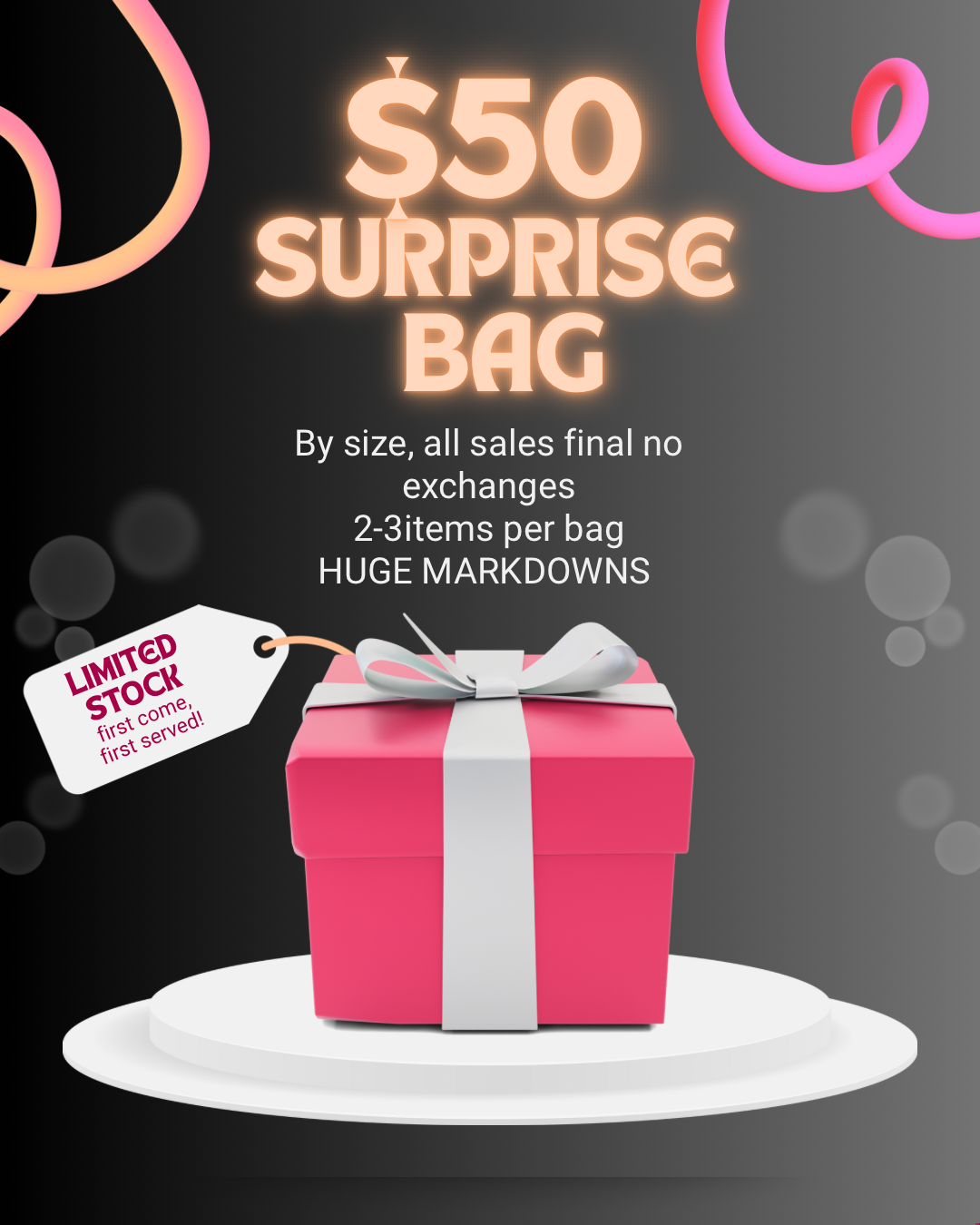 $50 Surprise Bag - Final Sale