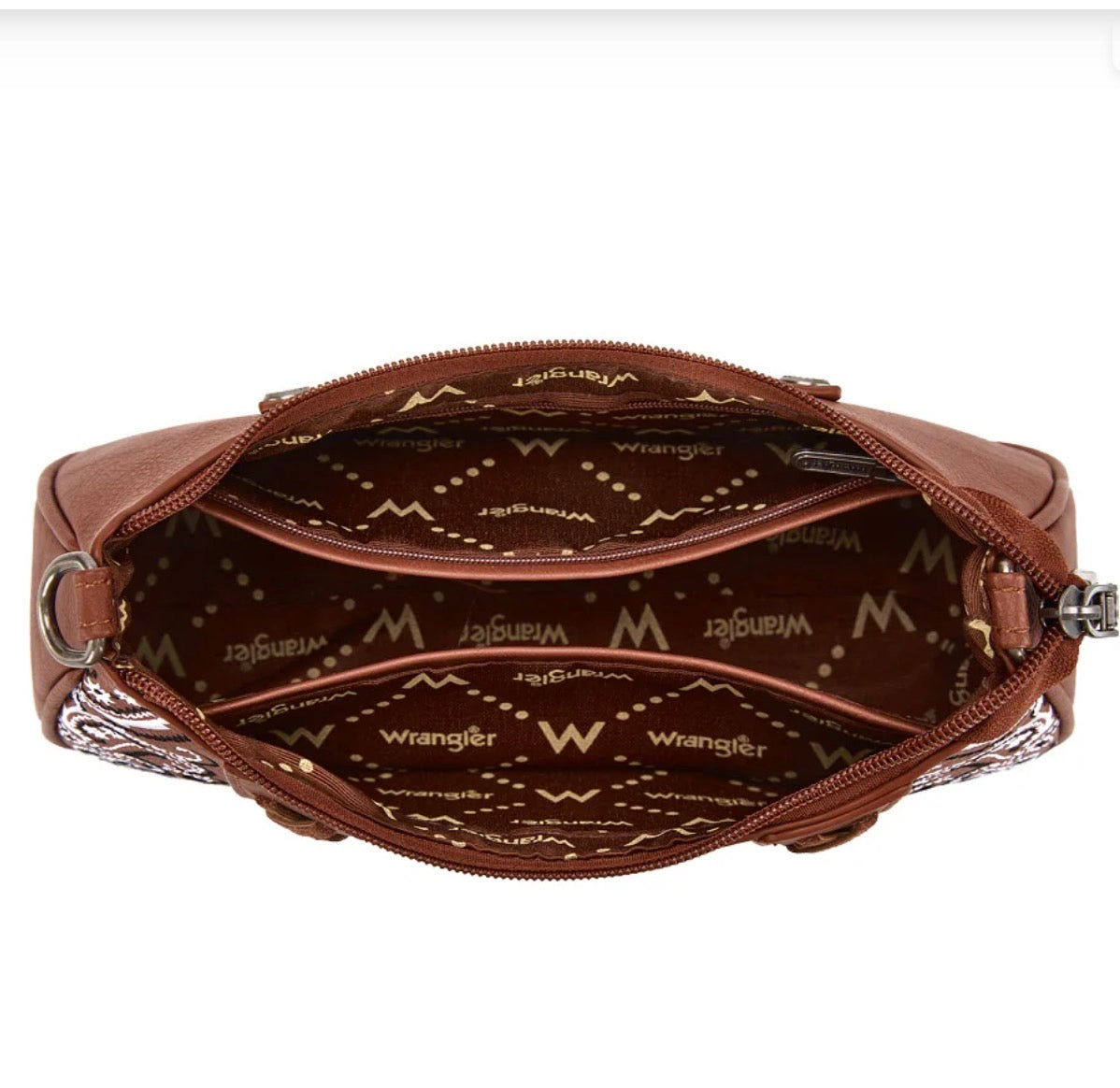 Wrangler Braided Paisley Bandana Bag