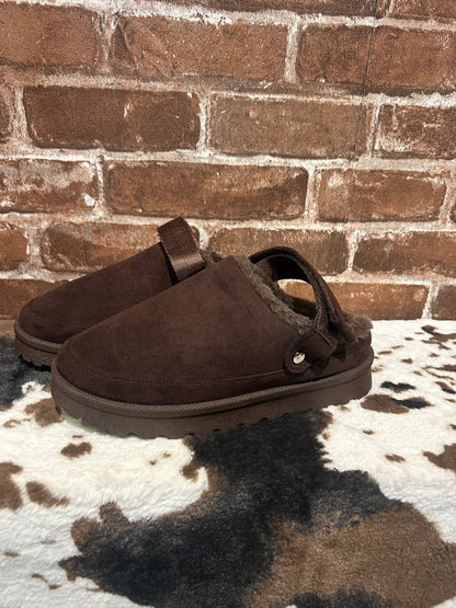 Suede Comfort Clogs