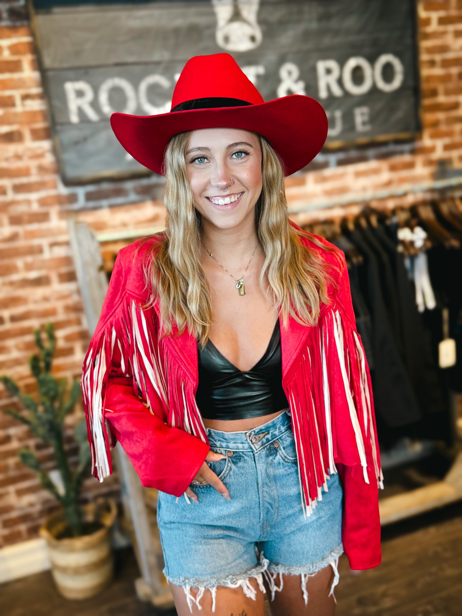 Ruby The Roo Merch Ruby Fringe Jacket – Rocket & Roo Boutique
