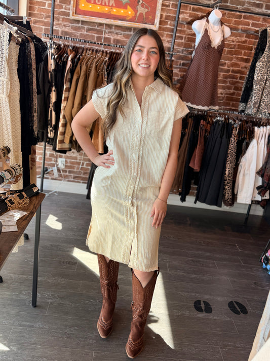 Aira Shirt Dress