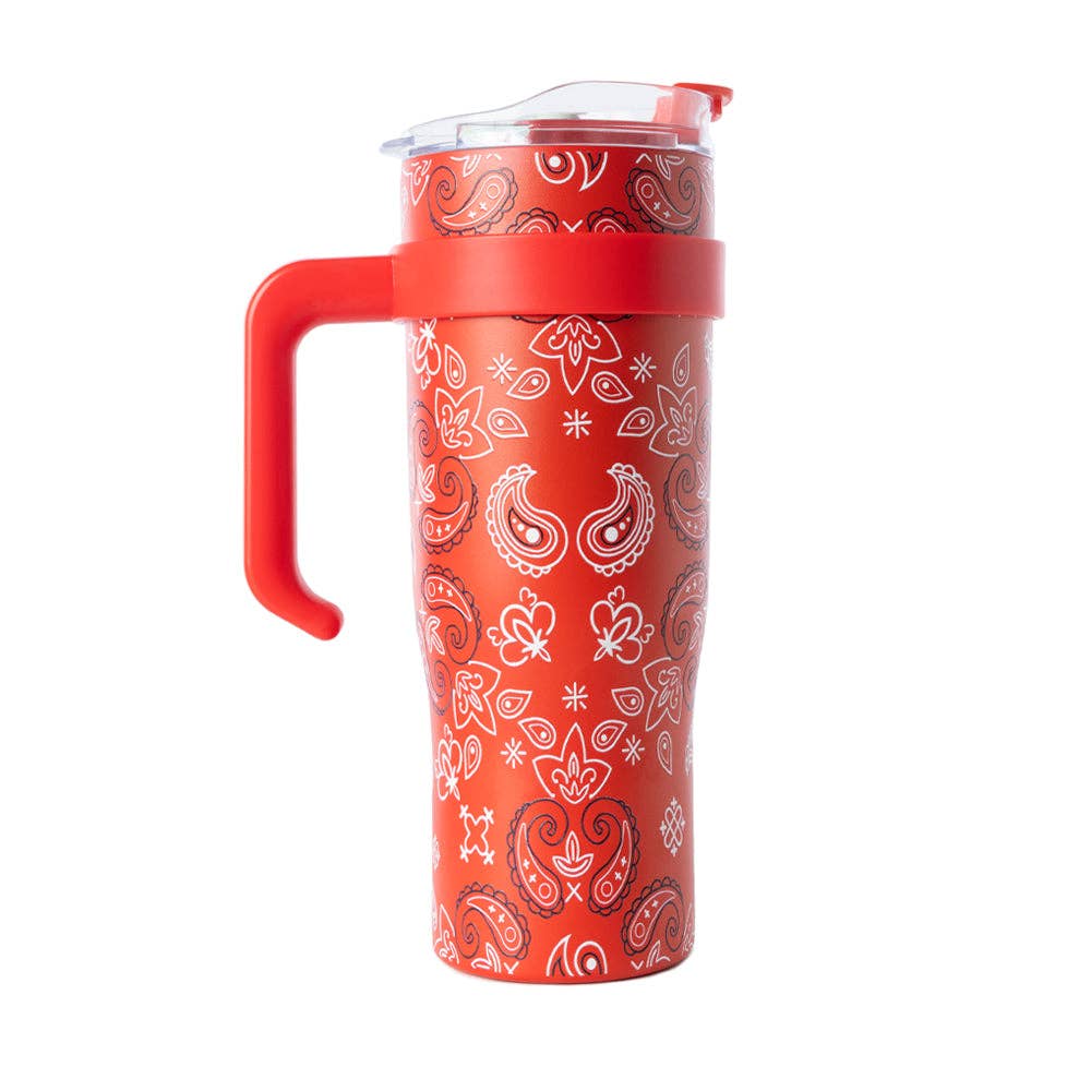 Western Tooled Style Tumbler