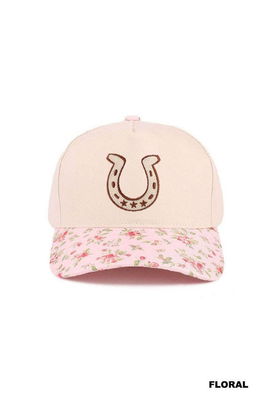 Horseshoe Two Tone Cotton Hat