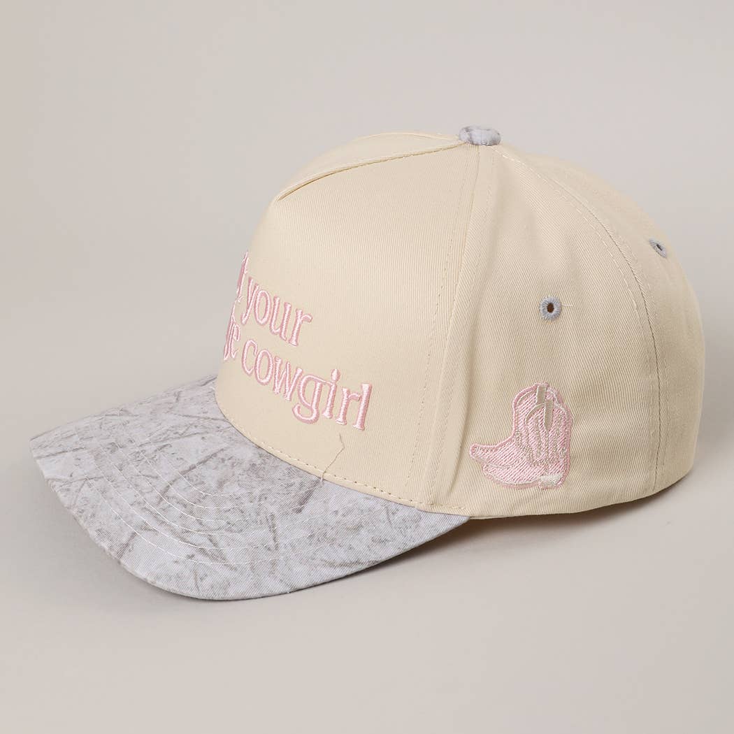 Not Your Average Cowgirl Trucker Hat