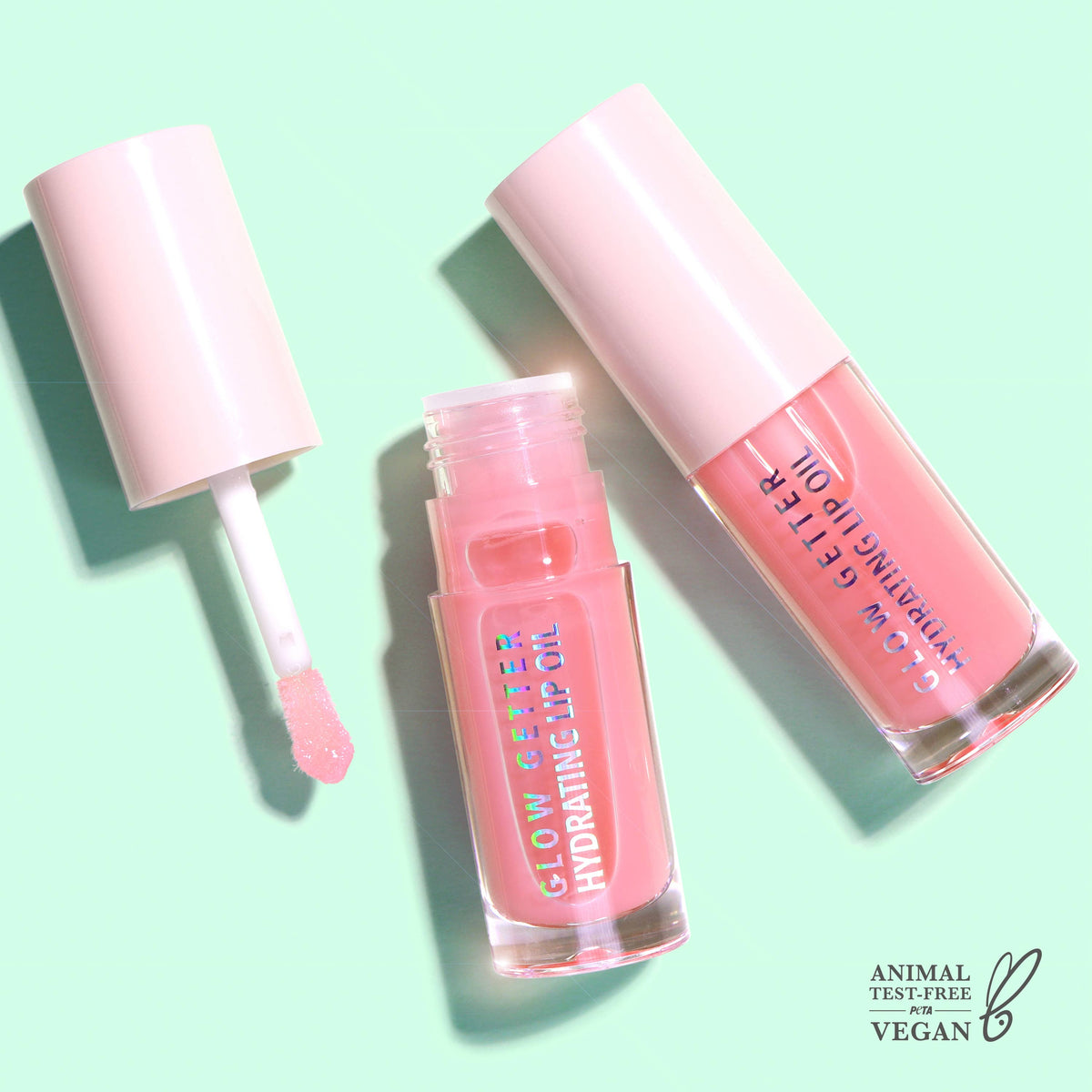 Glow Getter Hydrating Lip Oil (BUBBLE PINK)