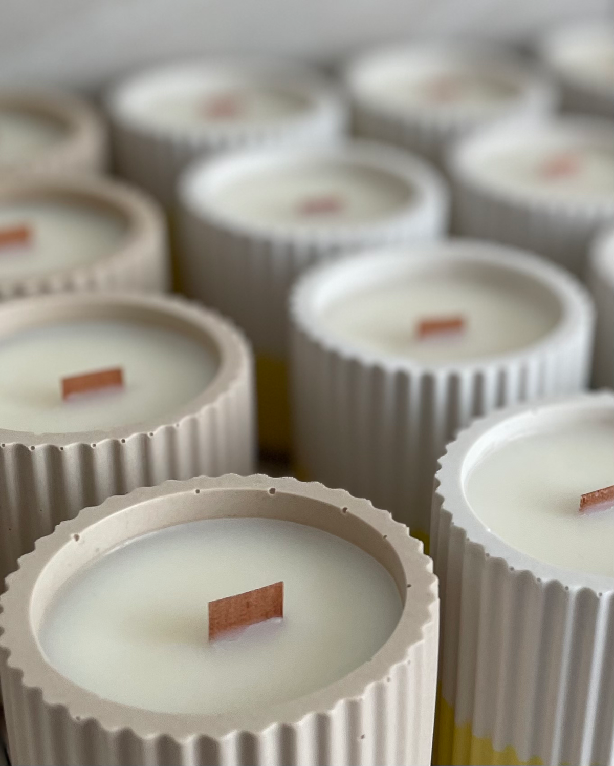 Luxury Chamomile Scented Soy Wax Candle