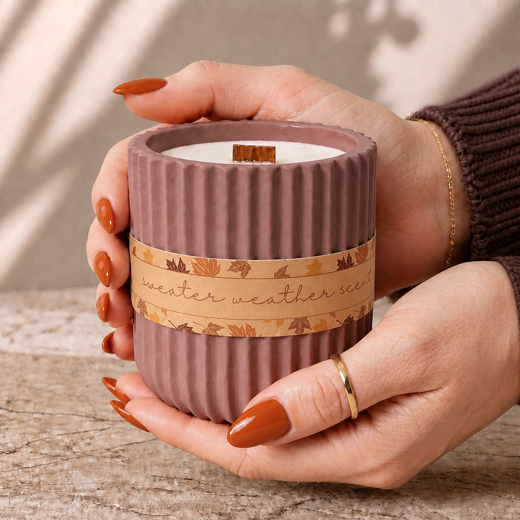 Scented Soy Wax Candle