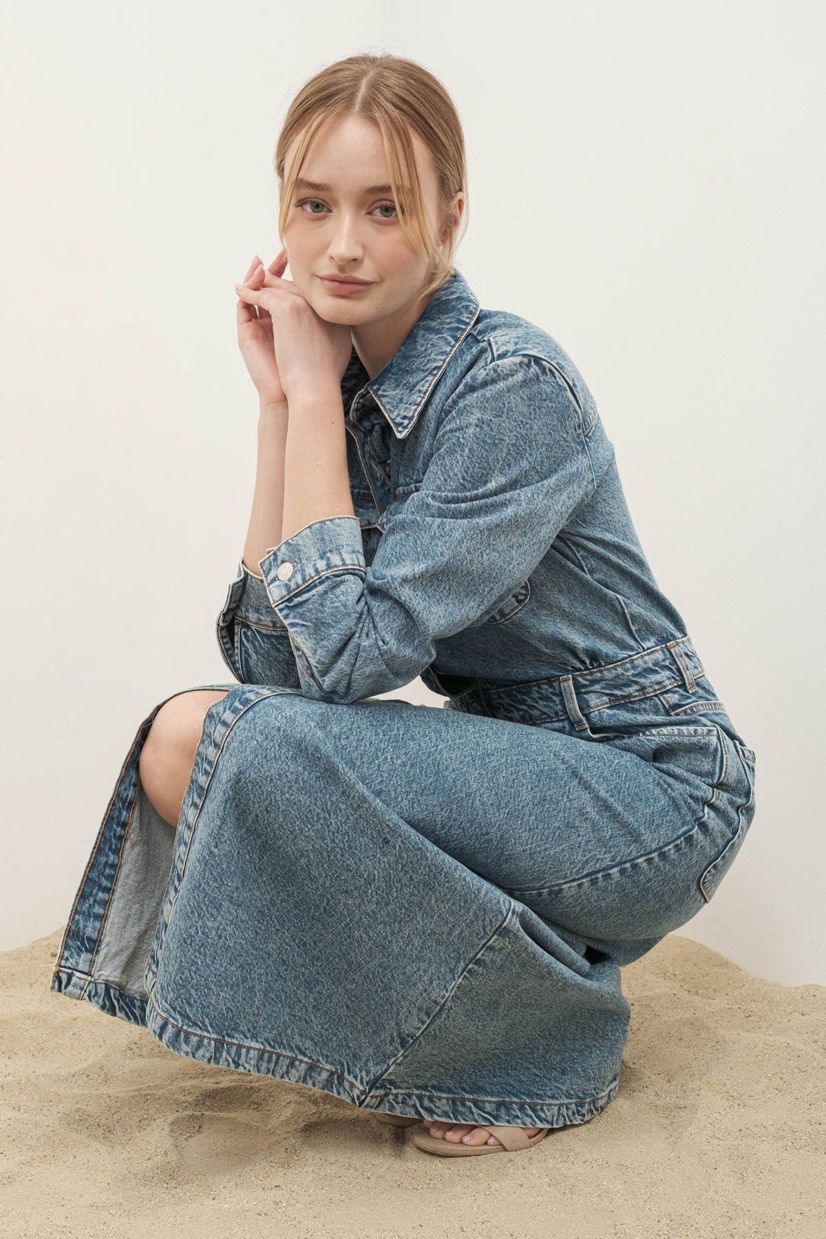 The Kara Denim dress